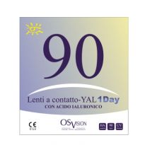 : YAL 1 Day  Con Acido Ialuronico Conf. da 90 lenti