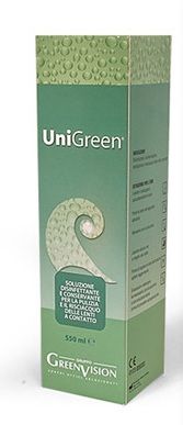 : Soluzione Unica Lenti Morbide UniGreen  Flacone da 550 ml